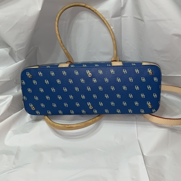 DOONEY and Bourke Signature Blue Satchel - Picture 11 of 16